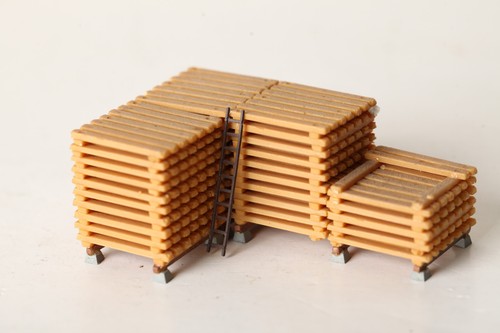 Faller Vollmer Kibri H0 pila de madera palets de madera aprox 9x6 cm (300039) H5901H | Zustand: Gebraucht
