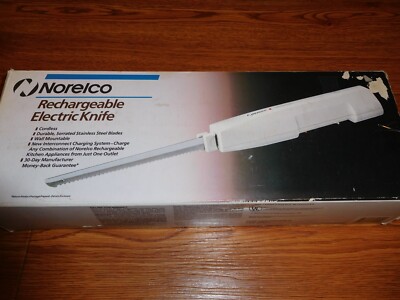NORELCO Rechargeable Electric Knife RK1  GREAT FOR FISH CLEANING