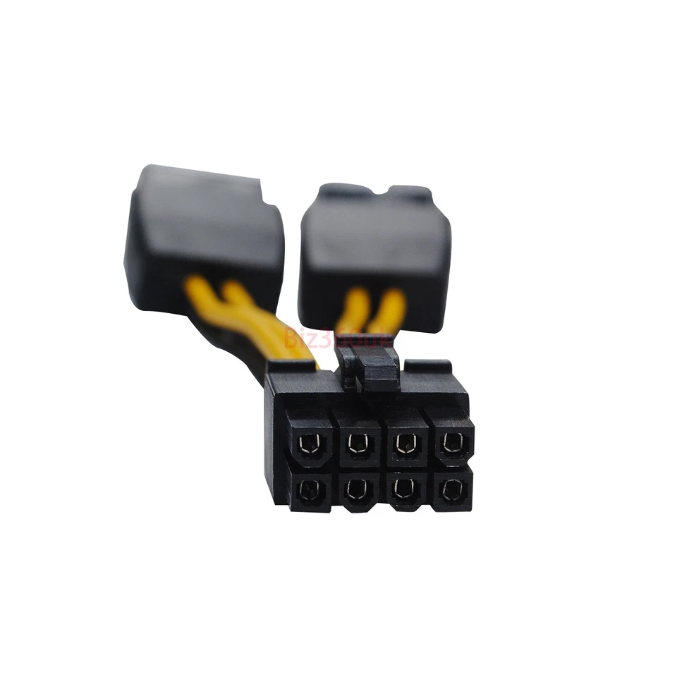 Dual 8 Female to 8 Male Power Cable For NVIDIA Tesla K80 M40 Grid M60 P40 P100 - Image 2 of 4