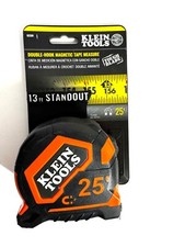 25 Ft. Tape Measure with Magnetic Double-Hook