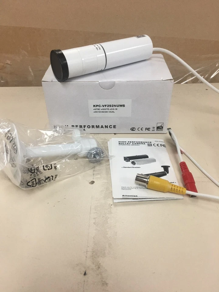 KT&C KPC-VF292NUWS 750TVL Indoor/Outdoor Mini Bullet Camera, 3.5-16mm - Image 2 of 4