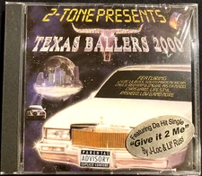 SEALED --- 2-Tone presents - Texas Ballers 2000 --- Gangsta/G-Funk/Rap  1999 TX