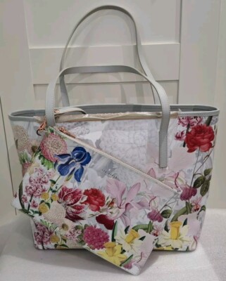 Floral Ted Baker Large Tote Clutch Bag New With Tags!! UK