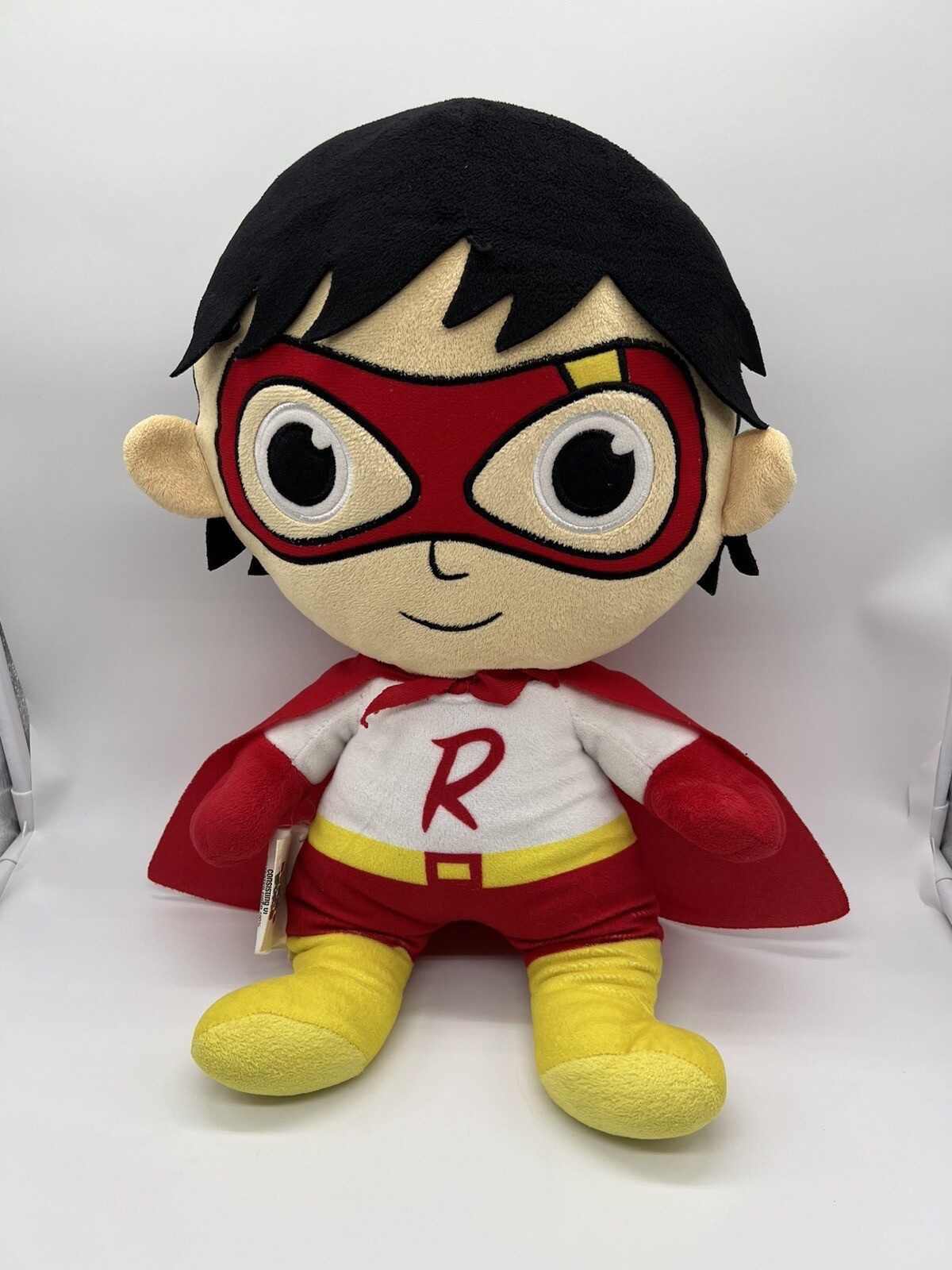 Ryan's World Kids 16” Pillow Buddy Red Titan Super Hero Plush Stuffed Toy