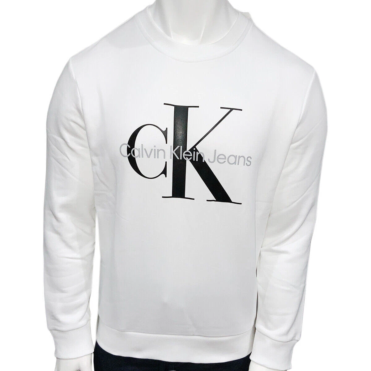 White calvin sales klein long sleeve