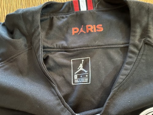 Air Jordan Shirt Paris St Germain Fly Emirates Soccer Football Jersey Mens Med - Picture 4 of 11