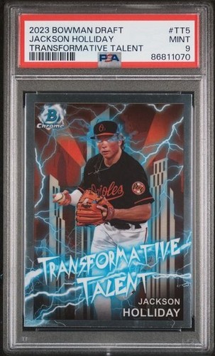 2023 Bowman Draft - Transformative Talent #TT-5 Jackson Holliday (RC) PSA 9