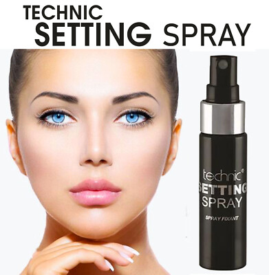 Technic Einstellung Gesichtsspray langanhaltend Fixierung Make-up Fixierspray UK VERKÄUFER