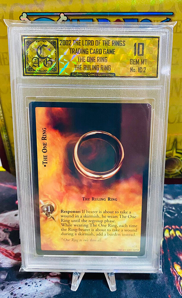 The One Ring 2002 The Lord of The Rings Trading Card Game The One Ring 2002 The Lord of The Rings Trading Card Game