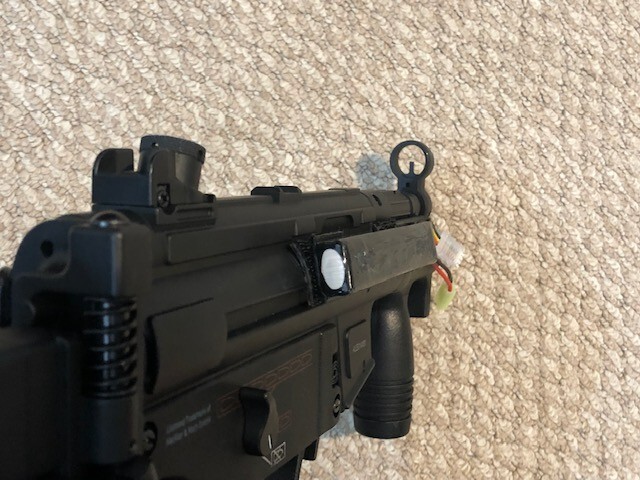 Umarex H&K MP5K Folding Stock with 7.4 LiPo 6mm BB AEG Competition Airsoft Gun