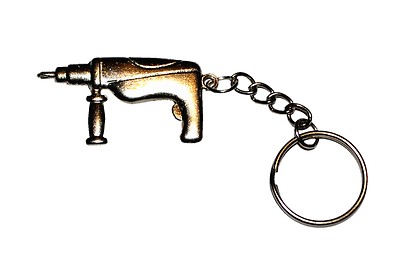 1 Stk. Werkzeug-Schlüsselanhänger  ''Bohrmaschine''  Tool keychains - Nr.2