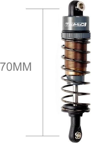 70mm 1/10 Oil Shock Absorber Kit for Tamiya WR-02 & Axial SCX10 Upgrade Parts - Bild 2 von 6