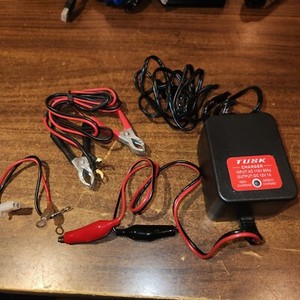Tusk 12V charger with automatic shut off, for motorcycle, atv, utv & watercraft