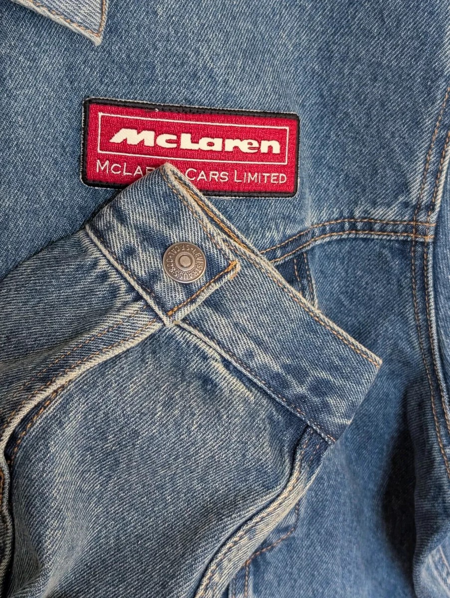 LEVI'S® X MCLAREN TRACK ージャケット ライトインディゴ Levis x McLaren Racing Jacket Light Indigo Men's - SS24 - US