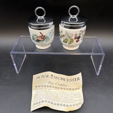 Set 2 Royal Worcester Porcelain Egg Coddlers