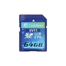 64GB SD Card UHS-I Class 10 Read 98MB/s Write 30MB/s - Full HD Video Capture