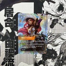 Riftbound TCG - Miss Fortune, Captain (Alternate Art) 162a/298 - Origins NM Foil — live eBay listing