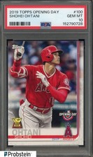 2019 Topps Opening Day Shohei Ohtani PSA 10 Gem Mint All Star Rookie #100