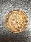 1880 Indian Head Cent Penny VF