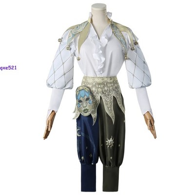 Anime Identity V Weeping Clown Joker Cosplay Suit Costume Halloween Clothing 