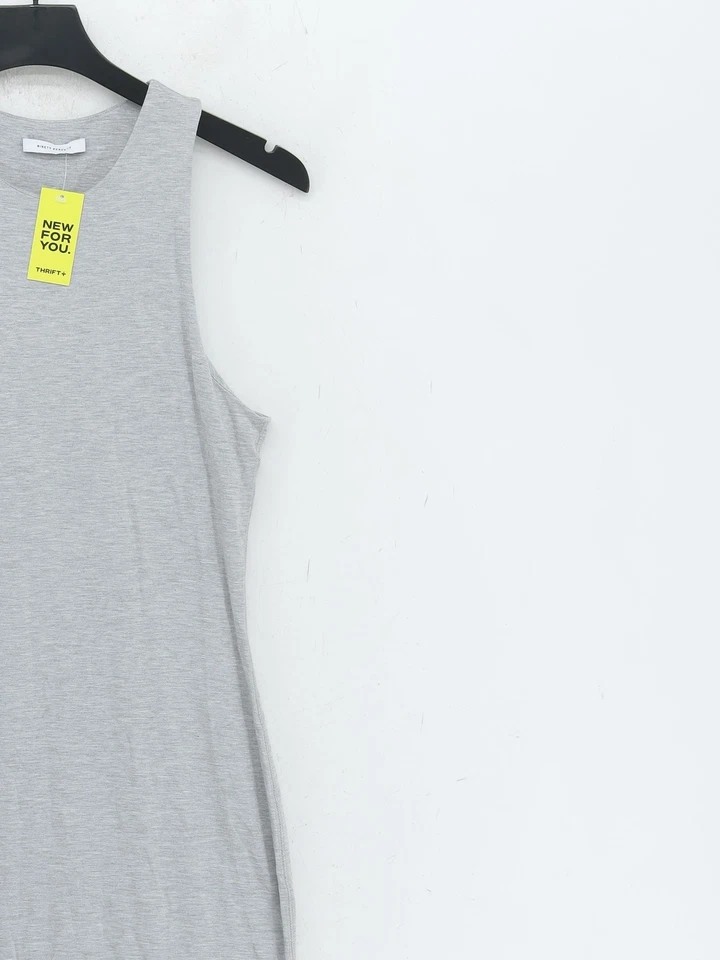 Maxi Vestido Para Mujer Ninety Percent M Gris Viscosa con Elastano, Otro Maxi Foto 4 de 4