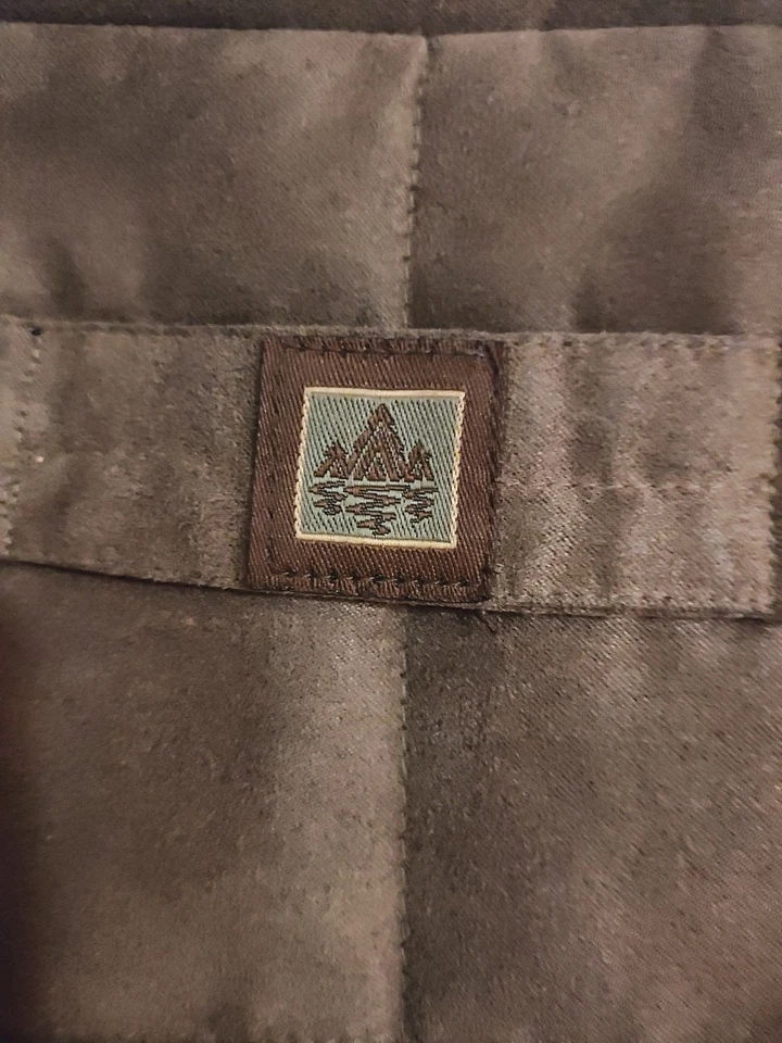 Rainforest Jacket Vest Mens Size XL Brown - Image 4 of 4