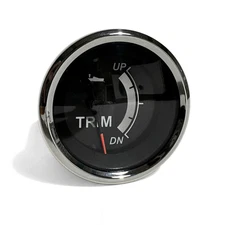 Sierra Marine Black Sterling Trim Gauge Mercury/Mariner/Yamaha For Boats 67023P