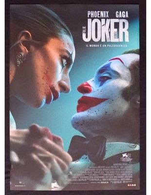 Plakat JOKER Die Welt Ist Eine Bühne Lady Gaga Joaquin Phoenix W143
