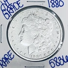 1880 MORGAN SILVER DOLLAR AUTHENTIC HI GRADE U.S. MINT COIN FREE SHIPPING 5836