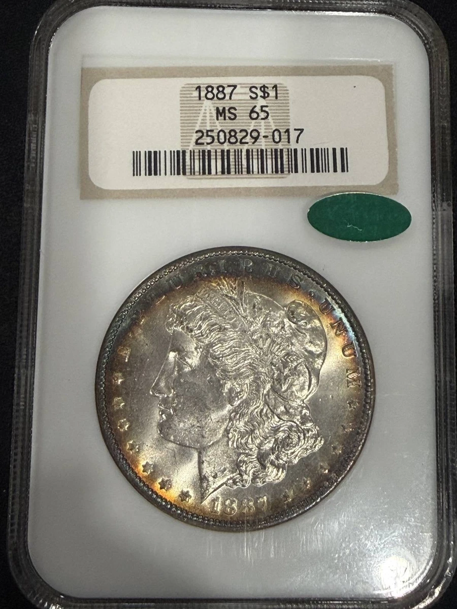 NGC 1887 Year Grade MS 65 Morgan Dollars (1878-1921) for sale | eBay