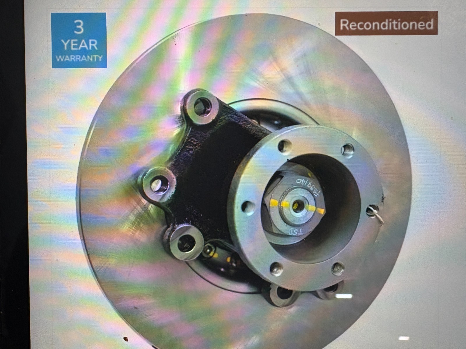 ROLLS ROYCE CORNICHE  REBUILT REAR AXLE HUB 1981 TO 1989