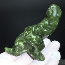 135g 3.9“Natural Crystal ophiolite Hand Carved Exquisite penis sculpture X897