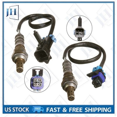 OEM 2Pcs Up+Downstream Oxygen Sensor for 1996-1999 Cadillac DeVille 4.6L