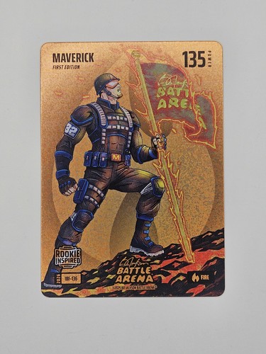 Bo Jackson Battle Arena Maverick Cooper Flagg Fire Icon Battlefoil SP RC IBF-136