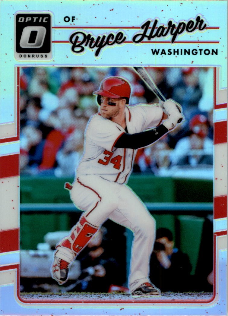 2017 Donruss Optic Holo #152 Bryce Harper - BB