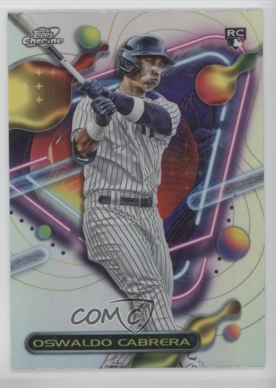 2023 Topps Cosmic Chrome Refractor Oswaldo Cabrera #134 1e90