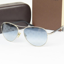 Louis Vuitton Conspiracy Pilot 58 15 All-Over Print Eyewear Z0165U Sunglasses