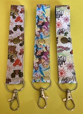 Disney Princess Key Chain Wristlet Lot Of 3 New Great Gift Keychain