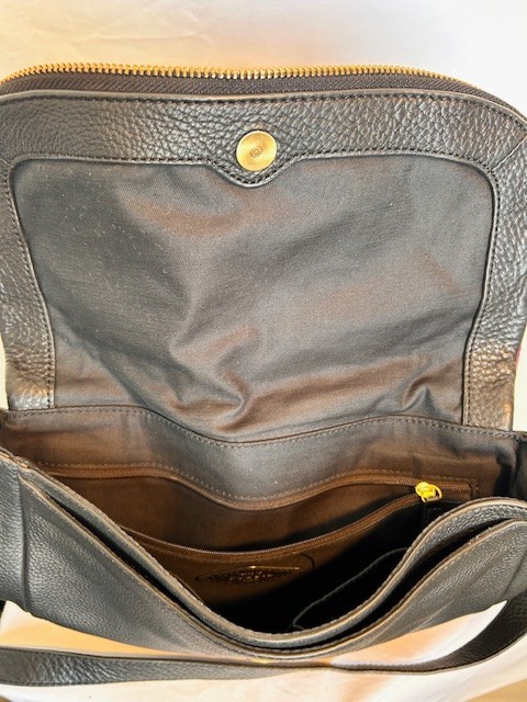 Fossil Leather Patchwork Colorblock Crossbody Bag… - image 14