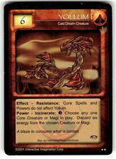 2001 Magi-Nation Duel: Awakening Card UC Yollum : Cald Creature