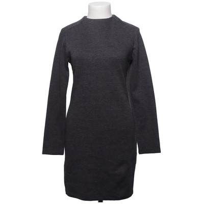 Zara, Kleid, Größe: L, Grau, Baumwolle/Polyester, Einfarbig, Damen #OSX