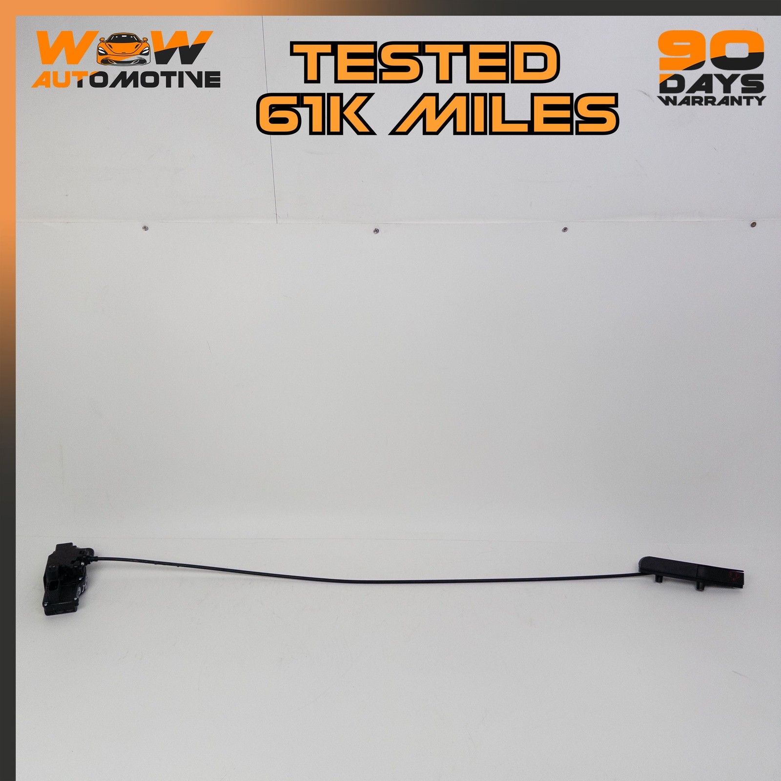 04-13 CHEVROLET CORVETTE C6 XLR RIGHT PASSENGER SIDE DOOR LOCK HANDLE CABLE OEM
