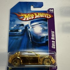 Hot Wheels Gold Rides Gold 04/04 1:64 Diecast Car Unopened Box