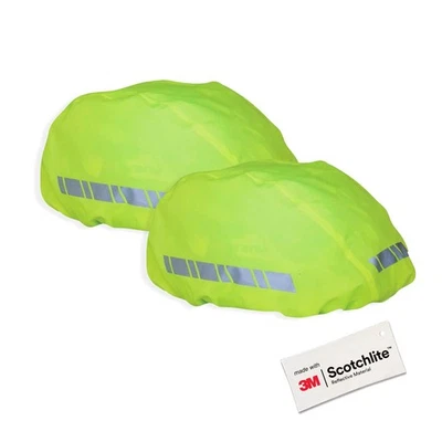 Salzmann Wasserfester Helmüberzug - Regenschutz - Fahrradhelme - 2er Set - 3M