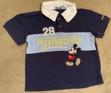 vintage mickey mouse polo shirt toddler baby 5t