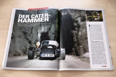 Auto Motor und Sport 08/2006 Caterham CSR 200 mit 200PS im Fahrbericht auf 4 Sei