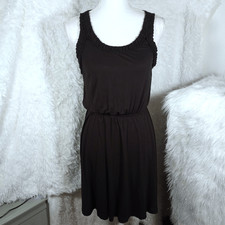 LOFT BLACK DRESS SZ.MP EUC