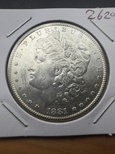 1881 S Morgan Dollar - BU - As Shown! (#2629)