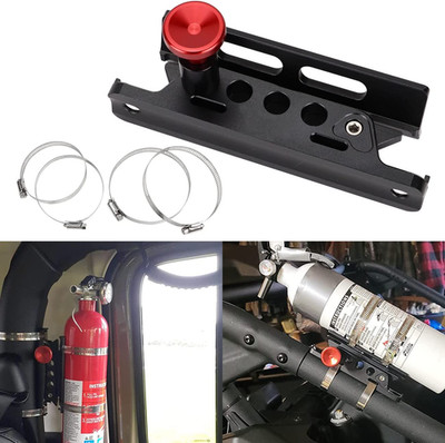 Quick Release Roll Bar Fire Extinguisher Mounting Bracket Extinguisher Mount Hol