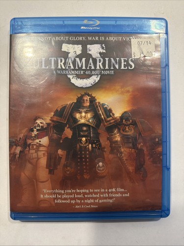 Ultramarines: A Warhammer 40,000 Movie (Blu-ray, 2013) Very Rare OOP - Picture 1 of 2
